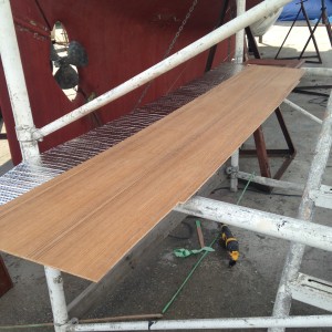 Teak plywood