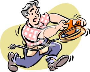 A_Cartoon_Man_Running_with_a_Sander_In_His_Hands_Royalty_Free_Clipart_Picture_100502-225658-030053