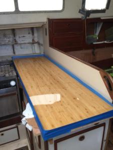 Whitby 42 Epoxy sealed Bamboo Countertops